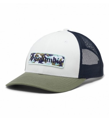 Columbia vyriška vasaros kepurė Mesh™ Snap Back Hat. Spalva balta / chaki